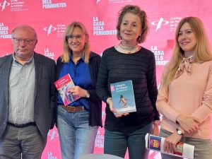 D'esquerra a dreta: Miquel Àngel Pradilla, Montse Boldú, Cinta Galiana i Marina Pallás