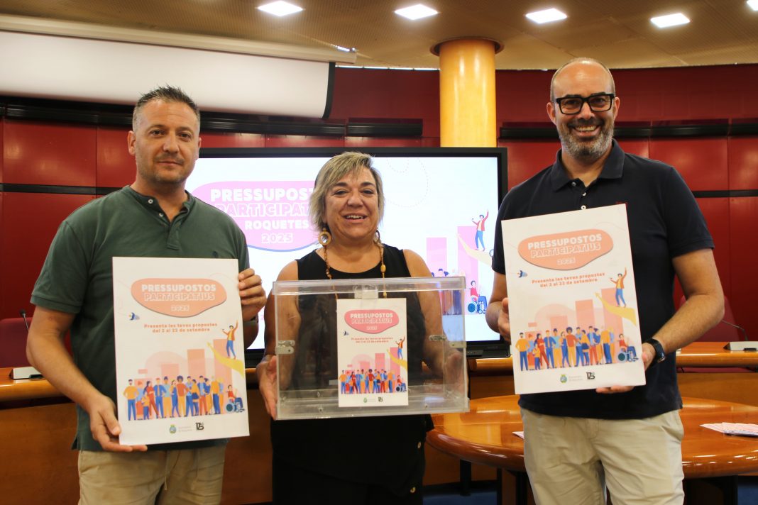 Roquetes posa en marxa el procés dels pressupostos participatius 2025. Font: Ajuntament de Roquetes