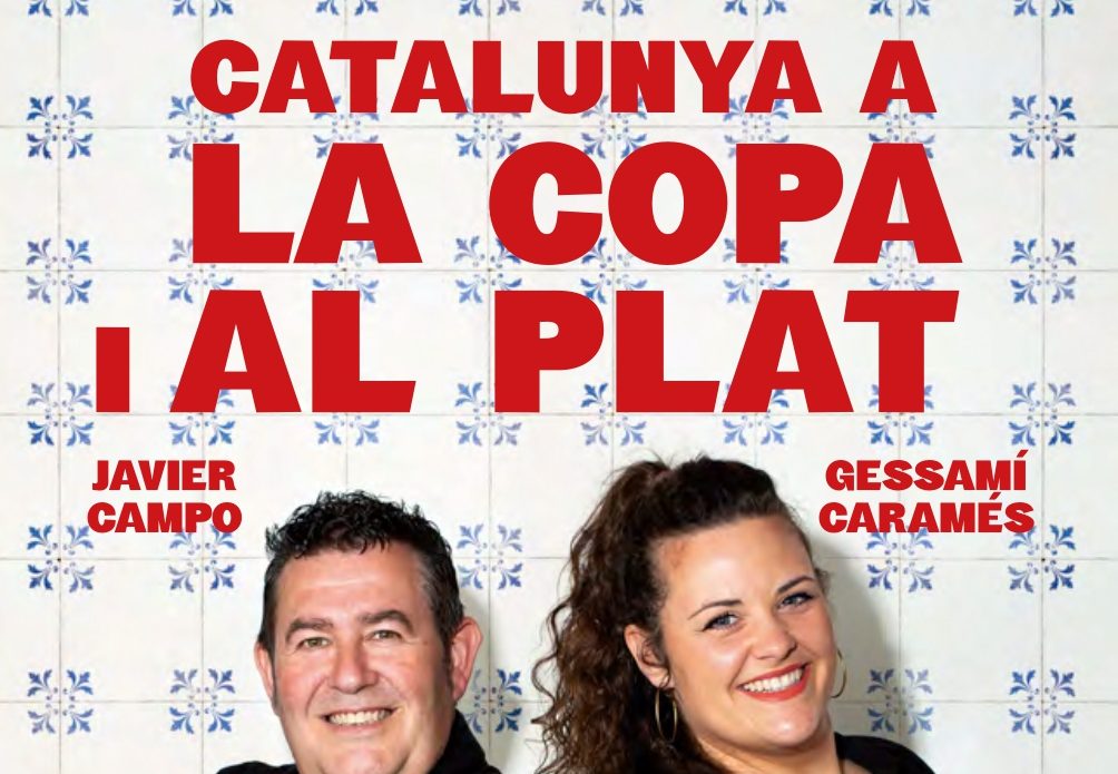 Gessamí Caramés i Javier Campo presenten 'Catalunya a la copa i al plat': un llibre de cuina catalana versionada