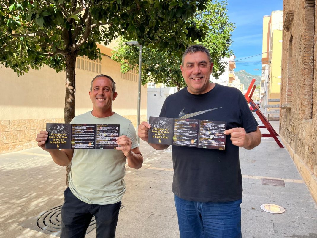 Presentació programa de festes de la Mare de Déu de la Ràpita. Font: Ajuntament de La Ràpita