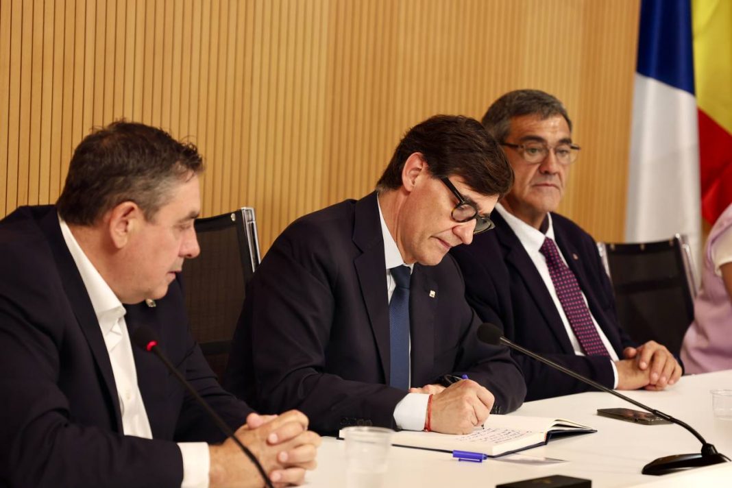 El president Illa visita l’Ametlla de Mar i la Ràpita per abordar projectes estratègics al territor. Imatge: Ajuntament de La Ràpita
