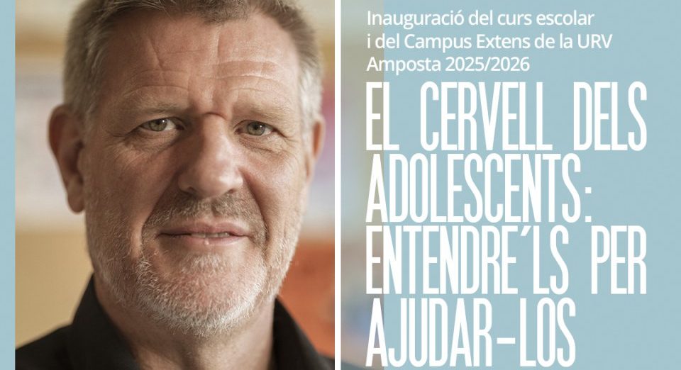 Amposta inaugurarà el curs escolar amb una conferència de David Bueno sobre el cervell adolescent