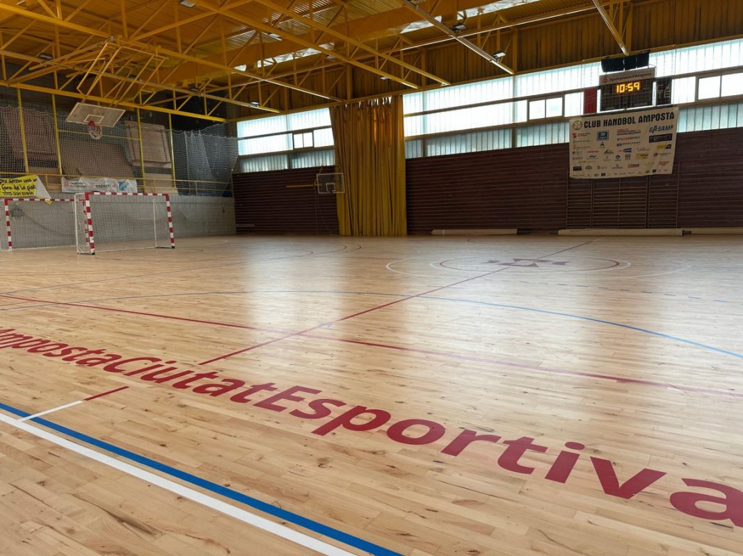 Pavelló Municipal d'Amposta. Imatge: Cedida