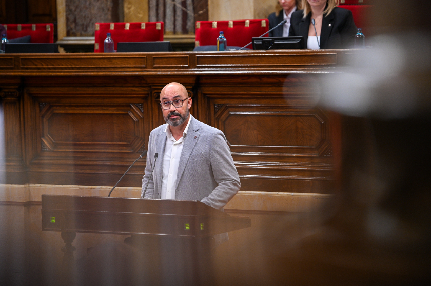 Albert Salvadó al Parlament