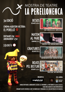 Cartell de la mostra de teatre amateur La Perellonenca