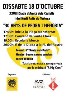 XXVIII Diada d’Amics dels Castells i del Nucli Antic de Tortosa