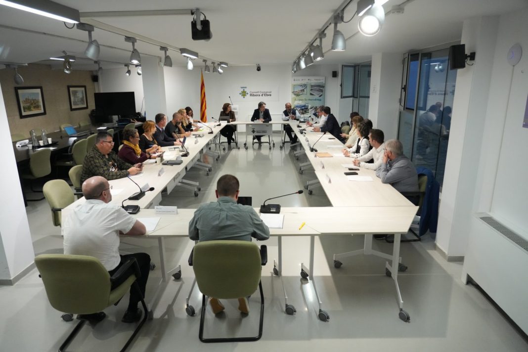 Ple ordinari d’octubre de 2025 del Consell Comarcal de la Ribera d’Ebre. © Consell Comarcal de la Ribera d’Ebre