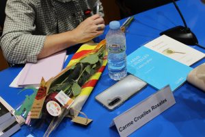 Firma d'exemplars per les autores